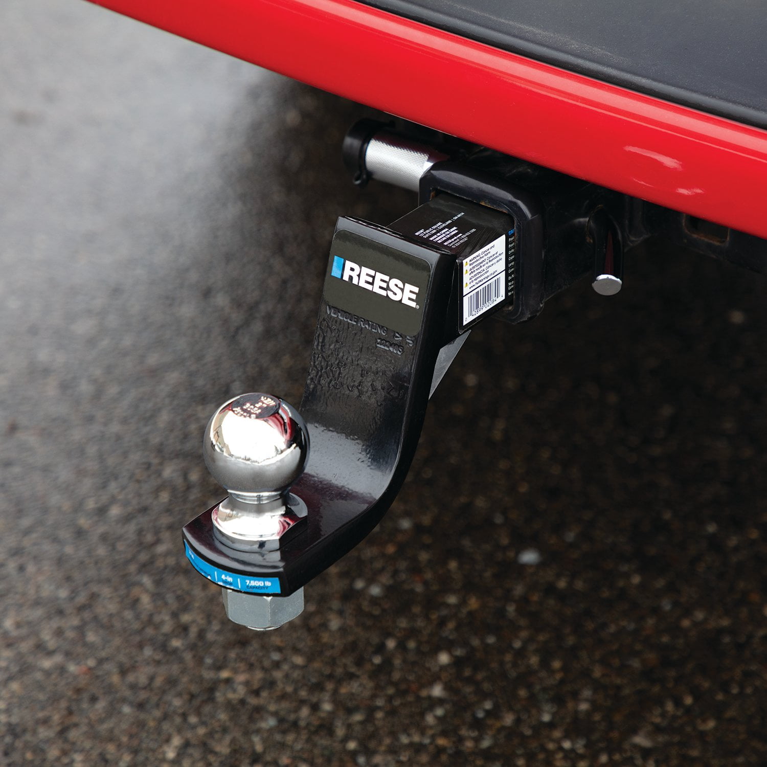 REESE® Trailer Hitch Ball Mount Security Kit, Fits 2 inch Receiver, 7,500 lbs. Capacity, 2165160