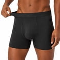thumbnail image 3 of FreeYoka Men's Boxer Briefs, 3‑Pack Viscose Derived from Bamboo Soft Stretch Moisture‑Wicking Daily Wear Underwear, 3 of 6