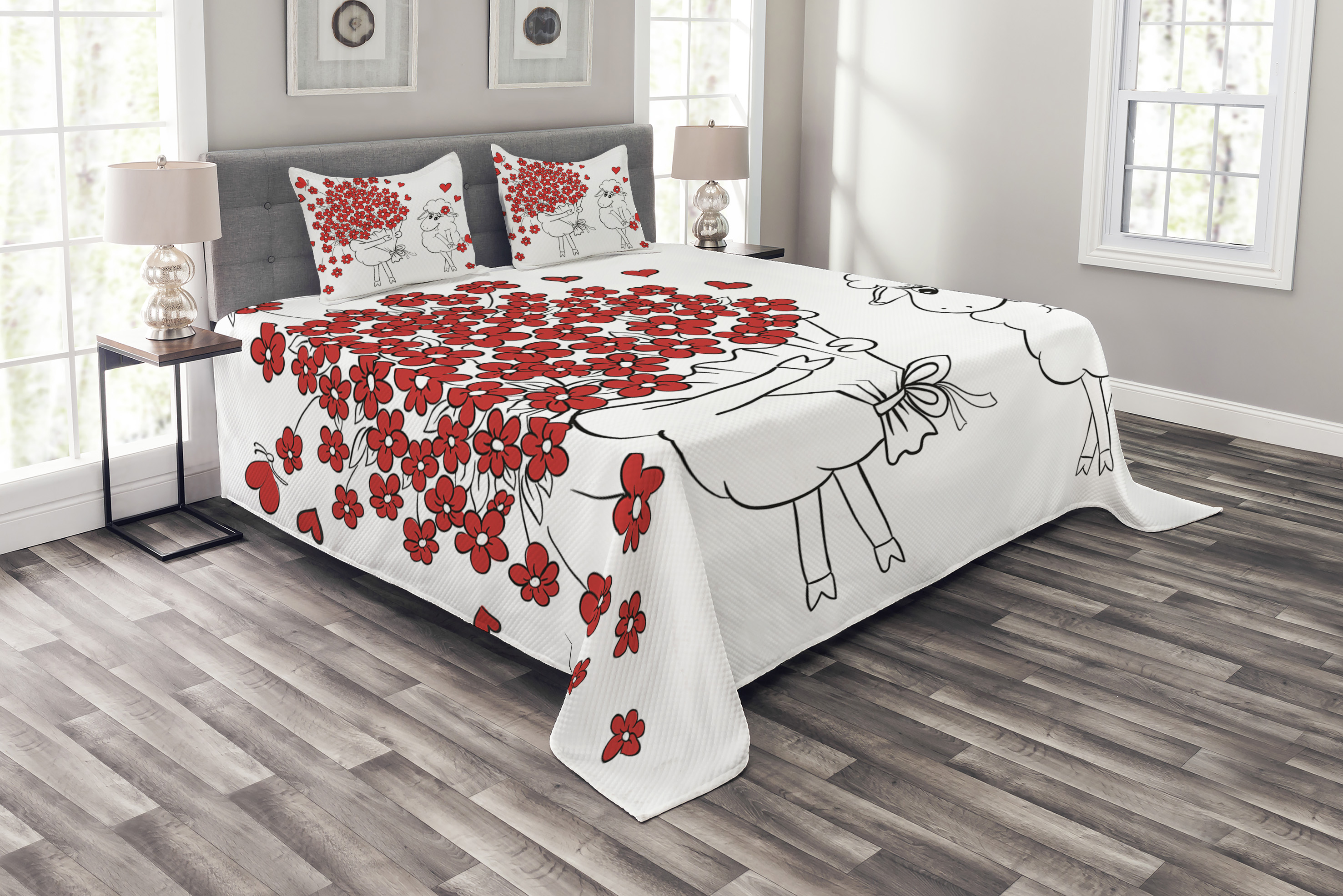 ABPHQTO White Buffalo Plaid Bed Runner Bedding Scarf Bed Decoration 20x95 inch