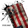 thumbnail image 5 of Design Skinz American Distressed Flag Panel Full Body Skin Decal Wrap Kit Compatible with Apple iPhone 6/6S (Screen Trim & Back Skin), 5 of 5
