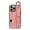 Pink, variant on for iPhone 15 Pro Max Wallet Case with Card Holder, Hand Wrist Strap Loop Holder Kickstand, Finger Grip Ring Buckle PU Leather Double Buttons Shockproof Cover for iPhone 15 Pro Max, Black