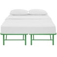 thumbnail image 4 of Modway Horizon Stainless Steel Queen Metal Bed Frame in Green, 4 of 8