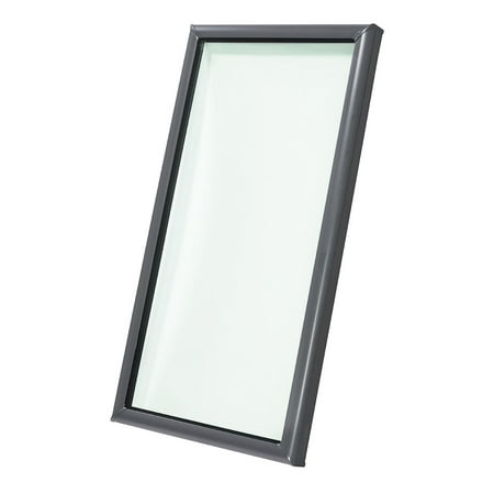 Velux FCM 2230 0005 27-3/8 Inch x 35-3/8 Inch Tempered Fixed Non-Vented Curb Mounted No Leak Skylight from the FCM
