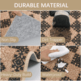 thumbnail image 4 of Hiasan 2 Piece Anti Fatigue Kitchen Rugs, Waterproof Comfort Mats for Standing Long Hours, Fit Kitchen, Office, Busy Households, 17"x30"+17"x59", Black Checkerboard, 4 of 6