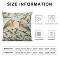 thumbnail image 5 of COMIO  Throw Pillow Cover Adorable Bird Decorative Pillow Case Home Decor Pillowcase, 5 of 5