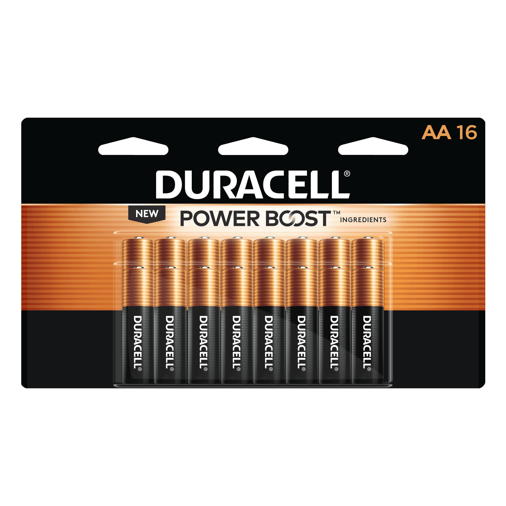 Duracell AA Pack de 16 Piles Rechargeables Pré-Chargées 2500 mAh 