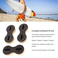 thumbnail image 3 of Aletas Laterales Para Tablas De Surf, Caja De Aletas De Nueve Grados Cero, Alta Resistencia A La Rotura De PVC Para Practicar Surf, 3 of 7