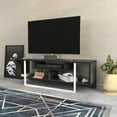 thumbnail image 5 of Asal 47" Modern Metal Wood TV Stand for 55 inch TV Bendire White, 5 of 5