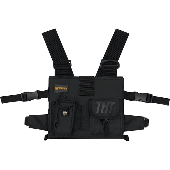 Gig Gear Two Hand Touch Chest Pack for 10.2 inch iPad, and Tablets - Black