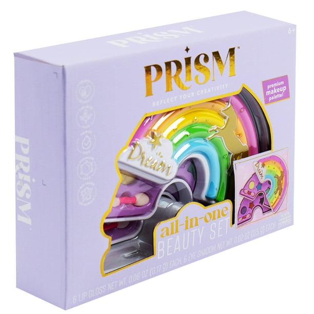 Prism All-in-One Beauty Set for Kids, Tween, Ages 6+ with Rainbow