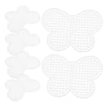 thumbnail image 5 of LEXSOMEO 6pcs Plastic Cross Stitch Canvas Plastic Canvas Mesh Plastic Canvas Sheets Mesh Canvas Sheets For Embroidery Plastic Canvas Sheets Plastic Mesh Canvas Sheet Cross Stitch Plastic Canvas, 5 of 5