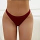 thumbnail image 5 of Tanga de cintura baja para chica sexy de algodón para dama de talla grande con fugas en la cadera, 5 of 5