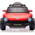 thumbnail image 2 of Royalbelle Red Electric Car-12V Ride-On Toy with Parent Remote Control, Bluetooth, 2 of 8