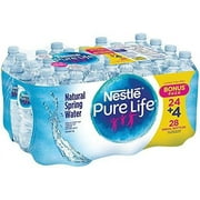 Nestle Pure Life 100% Natural Spring Water 28 Count, 500ml