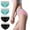 Multicolor, variant on HUPOM Women'S Underwear Funny Underwear For Women High waist Elastic Waist Solid Briefs Multicolor L