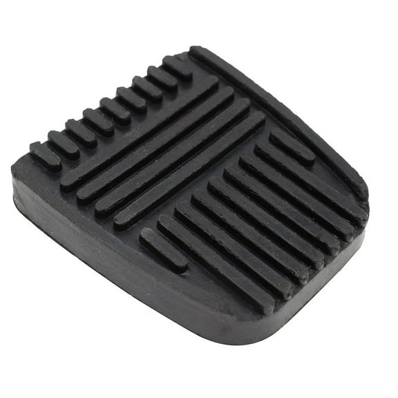 2Pcs 31321-14020 Black Clutch Brake Pedal Pad Rubber For Toyota For Lexus Fangkenuo