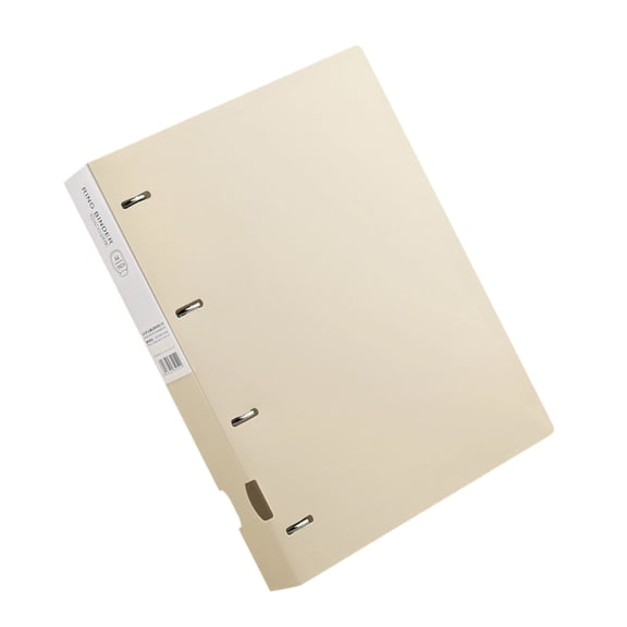 Document Folder 4 Rings Binders 4 Hole Binders Folders A4 File Folde Display Book School Office Supplies
