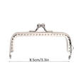 thumbnail image 4 of Fermoir de Baiser de Cadre de Sac à Main, 10pcs 8.5cm Style Simple Exécution Exquise Cadres de Sac à Main pour Sacs, pour les Sacs de Dîner, Sacs de Soirée Sac à Main Faisant des Sacs, 4 of 8