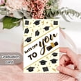 thumbnail image 2 of LCXmlly Graduation Cards Graduation Party Supplies Glitter Graduation Printing Blanks Inside Greeting Cards, 2 of 7
