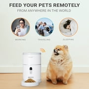 Instachew Purechew Smart Automatic Pet Feeder, Food Dispenser for Cats and Dogs, Smart Portion Control, Programmable Treat Dispenser with HD Camera, Portion Control