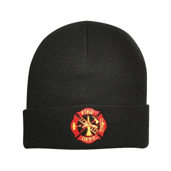Fire Department Embroidered Watch Cap