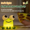 thumbnail image 2 of Luz nocturna DADYLOBO Frog recargable de silicona para niños, 2 of 8