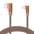 thumbnail image 2 of Maoww Double Elbow Data Cable 8Pin Replacement for Android TYPE-C Nylon Braided Fast Charging Phone Line, 2 of 5