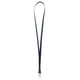 thumbnail image 2 of Cordón para el cuello para escuela, negocios, clip de metal, tarjetero de identificación, cuero sintético Azul, 2 of 7
