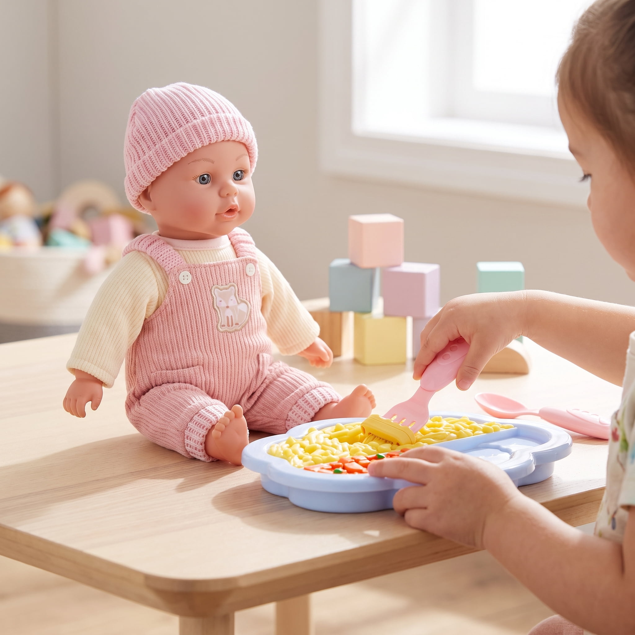 My Sweet Love Magic Food Tray Doll Play Set, 5 Pieces