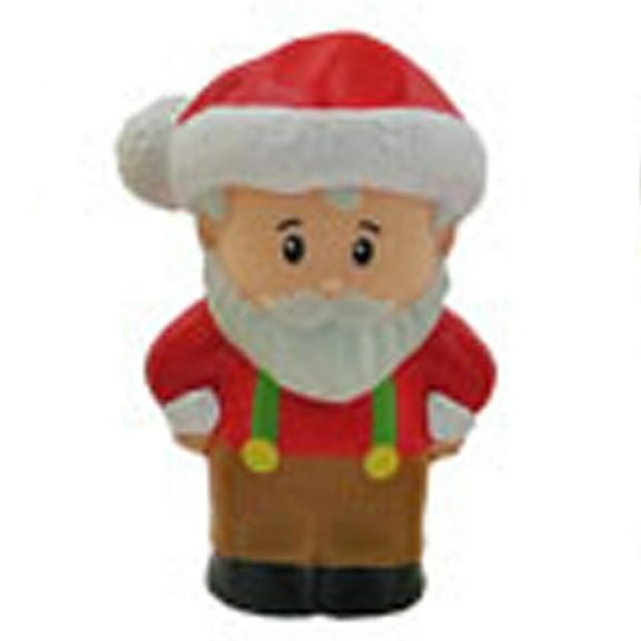 Replacement Figure for Fisher-Price Little People Santa's North Pole Cottage Playset X4189 - Includes 1 Replacement Santa Claus Figure