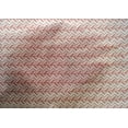 thumbnail image 4 of oneOone Cotton Silk Pastel Red Fabric Chevron Geometric DIY Clothing Quilting Fabric Print Fabric by Yard 42 Inch Wide, 4 of 4