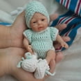 thumbnail image 3 of Minimuñeca de silicona MYREBABY Cindy de 7 cm con conector de alimentación, 3 of 5