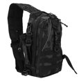 thumbnail image 4 of Mochila Mochila Bandolera Bandolera Pesca Montañismo Bolsa de señuelos al aire libre Camuflaje negro, 4 of 10