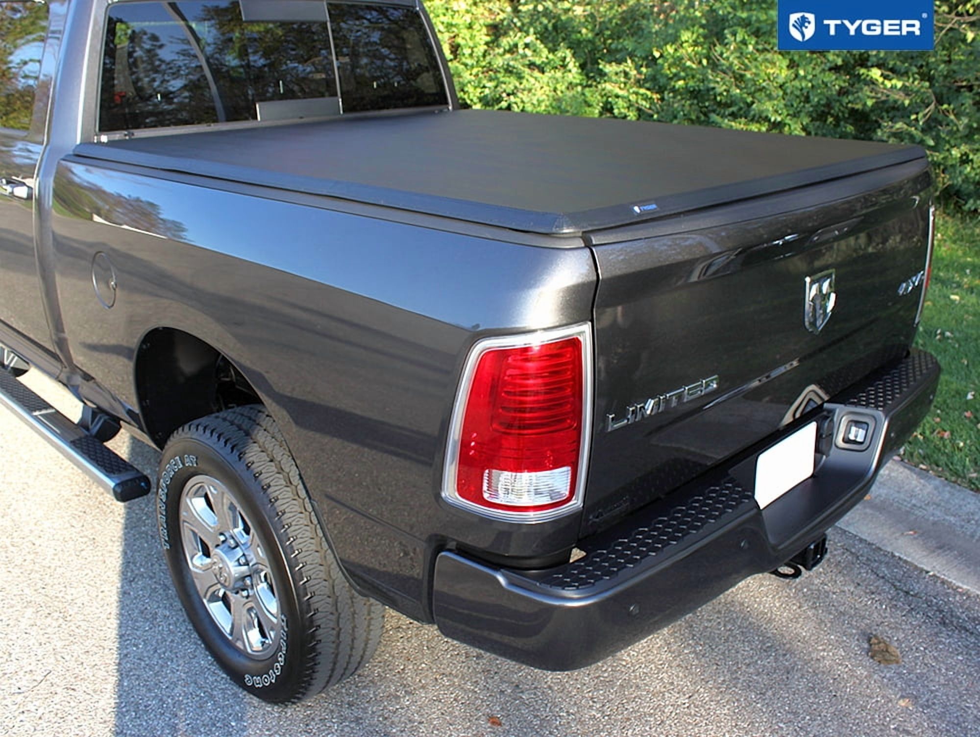 Tyger Auto T3 Soft Tri-fold Truck Bed Tonneau Cover Compatible with 2002-2018 Dodge Ram 1500; 2003-2026 2500 3500; 2019-2024 Classic | 6'4" (76") Bed | TG-BC3D1011