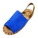 thumbnail image 2 of Alpargata plana de verano, zapatos de pescador transpirables, sandalias de boca de pescado para mujer Wmkox8yii  nm4263, 2 of 6