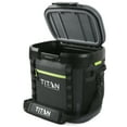 thumbnail image 4 of Titan by Arctic Zone  Welded Soft Cooler, 36 Can Capacity with Waterproof Exterior, Black & Green, 4 of 8