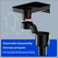 thumbnail image 6 of Car Cup holder Expander&Tray for Compatible with Yeti 20/26/30 oz, Hydro Flasks 32/40 oz, Nalgenes 30/32/38/48 oz, Camelbak 32/40 oz, Large Bottles in 3.4''-3.7'' Diameter, 6 of 7