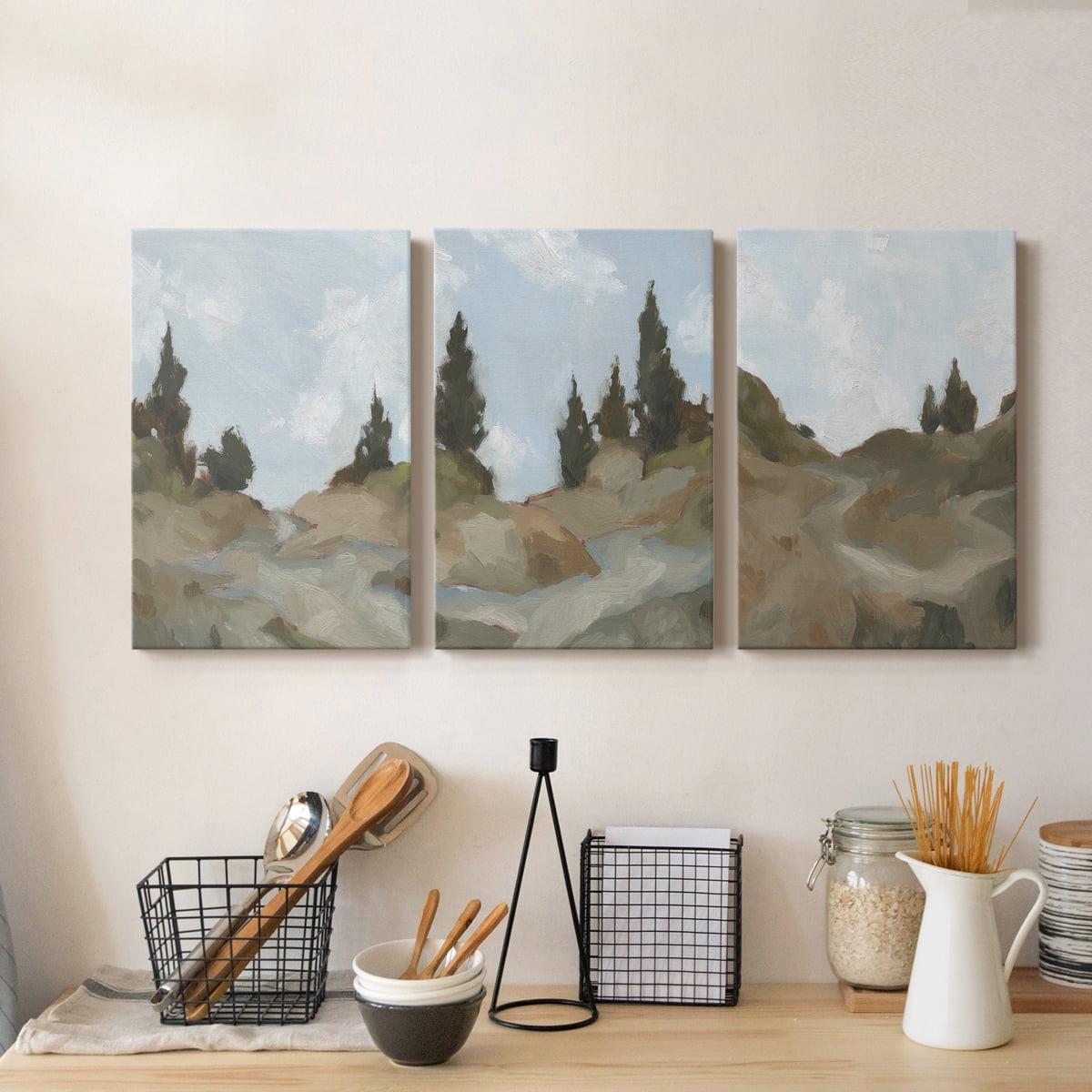 West Fork Hiking Trail I Premium Gallery Wrapped Canvas - Ready to Hang - 40 x 60 Each