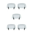 thumbnail image 2 of Transemion Riding Comfort Durable Adjustable Clip-on Motorcycle Wind Deflector Extension Spoiler Stability Easy To Install Transparent Blue 5Set, 2 of 6