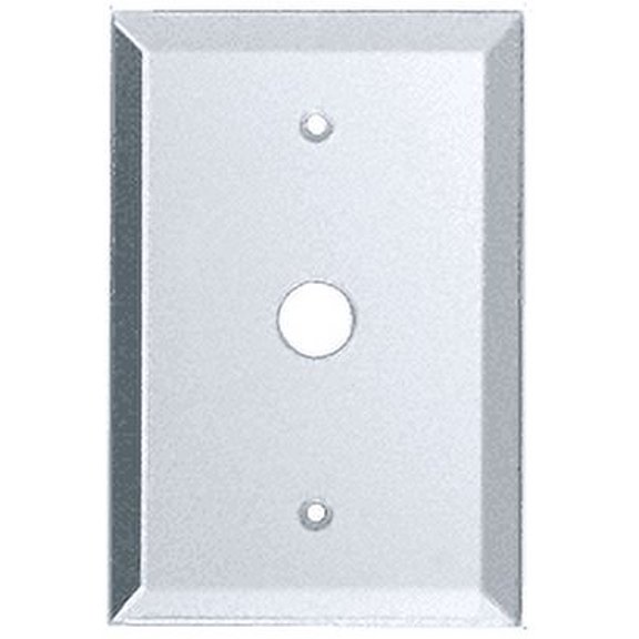 CRL GMP113C Clear Small Telephone 5/8" Hole Glass Mirror Plate