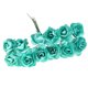 thumbnail image 1 of 12 ramos de flores artificiales de papel de 2,5 mm para coche de boda: rosas falsas, 1 of 7