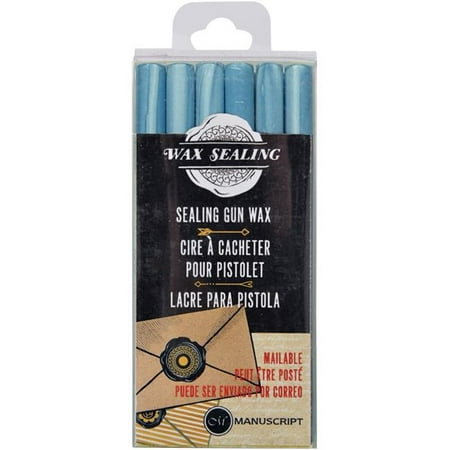 Manuscript Pen 7626BLU Blue Sealing Gun Wax - Pack of