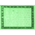 thumbnail image 1 of Ahgly Company Indoor Rectangle Persian Emerald Green Traditional Area Rugs, 2' x 3', 1 of 4