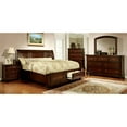 thumbnail image 4 of Furniture of America Violeta Platform Bed, California King, Dark Cherry, 4 of 5
