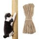 thumbnail image 2 of Cuerda rascadora para gatos, juguete de cuerda de Sisal Natural, Protector de muebles para garra de pata, torre de árbol para gatos, marco de escalada, cuerda de encuadernación, bricolaje, 2 of 4