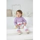 thumbnail image 2 of Eghunooy Ropa Para Bebé Niña De Manga Larga Con Capucha Floral Y Pantalones Con Bolsillo Y Diadema (6-9 Meses) Morado, 2 of 5