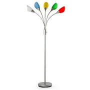 No Boundaries 5-Light Multicolored Floor Lamp