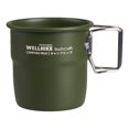 thumbnail image 1 of Camping Aleación Aluminio 300 Ml Con Asa Plegable para Mochileros () Verde, 1 of 3