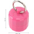 thumbnail image 6 of FENG2pcs Sport Jewelry Holder Keychain Women Small Compact Stud Earring Necklaces Ring Organizer Storage Case for Travel (Pink)-240519, 6 of 8