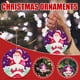 thumbnail image 4 of Adornos navideños Tarjeta colgante de madera de Navidad Decoración de árbol de Navidad de madera de doble cara Wmkox8yii gf9187, 4 of 8